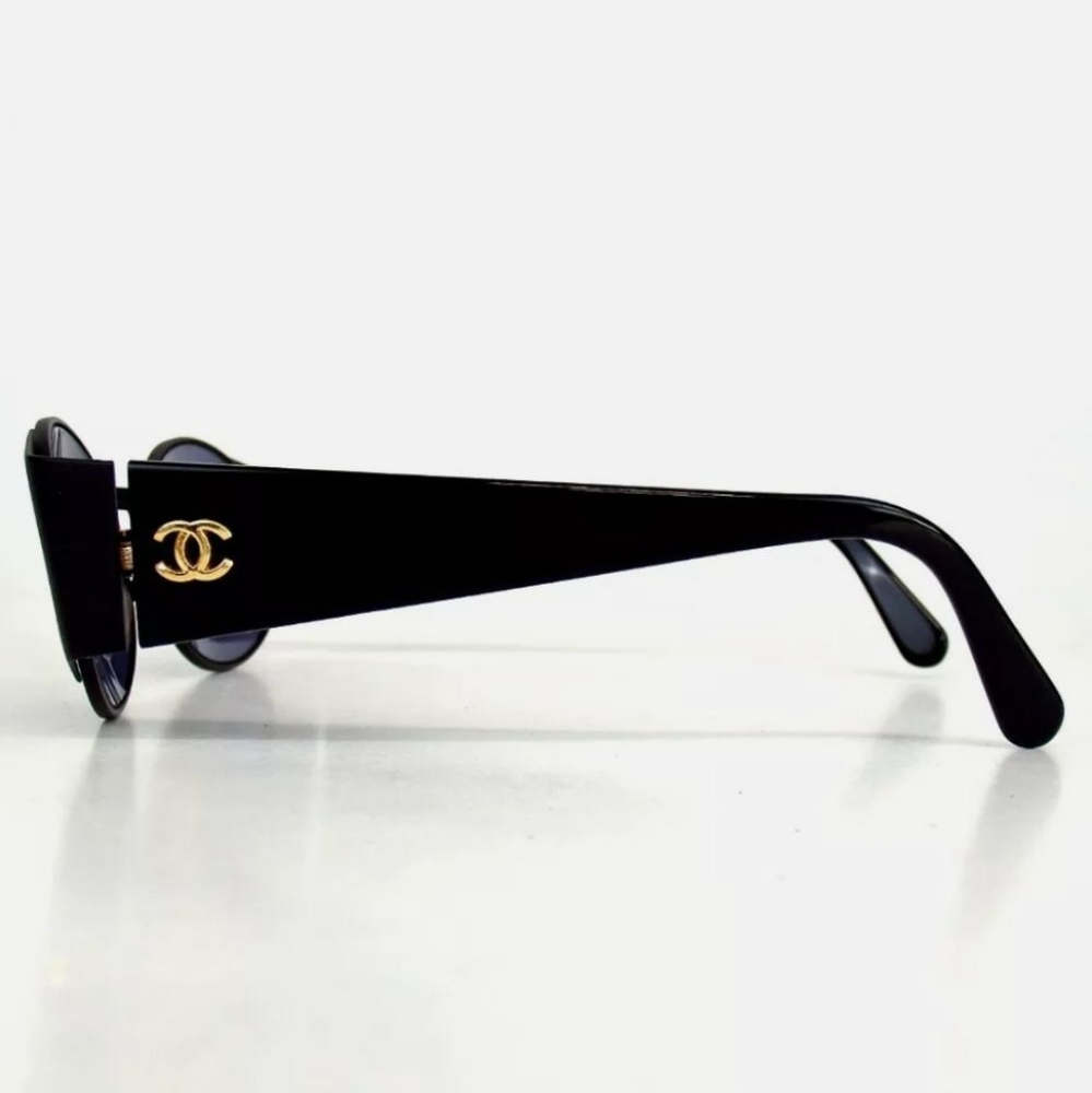AUTHENTIC CHANEL CC MARK SUNGLASSES PLATSTICK - Picture 5 of 15